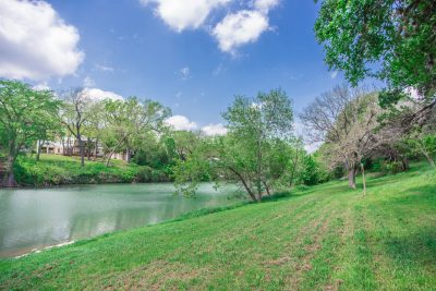 Waterfront property along the San Marcos River in Martindale Texas
