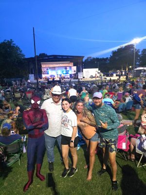Spider-Man at Summer in the Park San Marcos