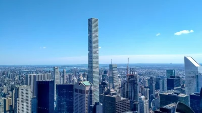 432 Park Avenue NYC from Top of the Rock