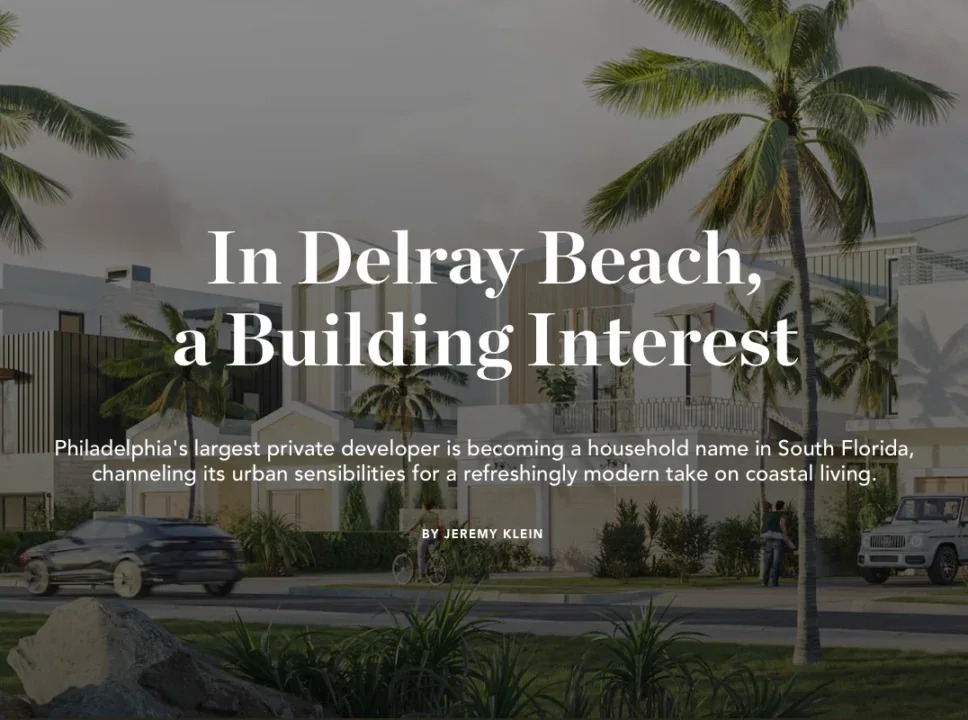 In Delray Beach, a Building Interest