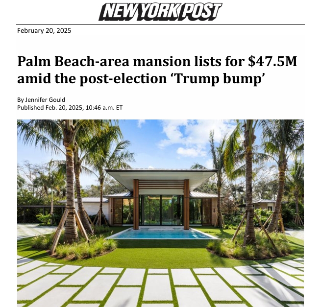 Palm Beach-area mansion lists for $47.5M