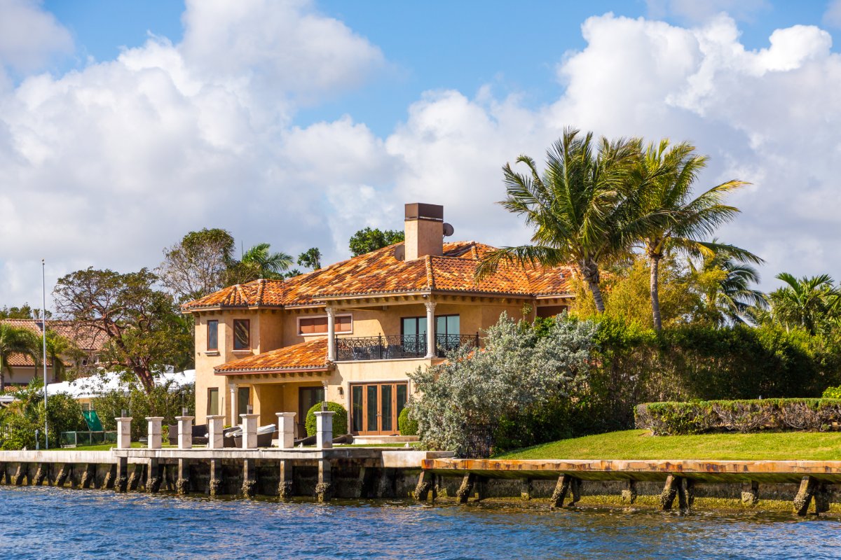 South Florida waterfront house
