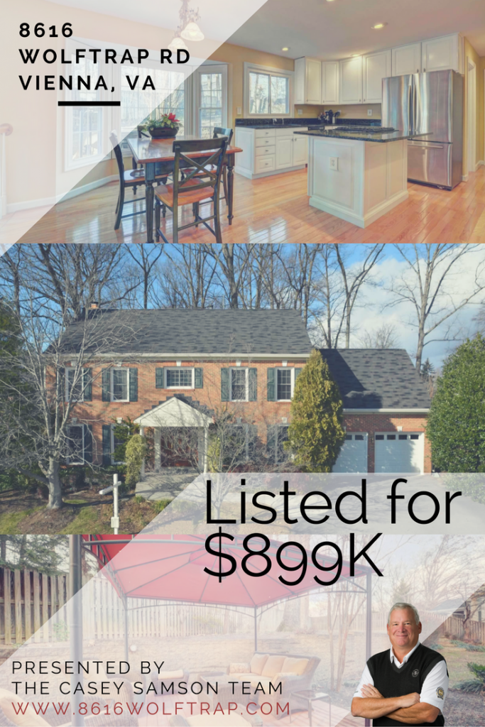 8616 Wolftrap Road Just Listed in Vienna