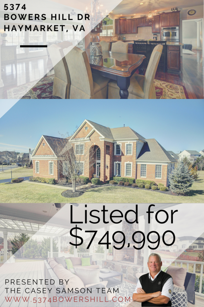 Dominion Valley home for sale on Bowers Hill