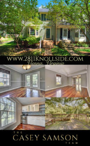 Newly Listed Vienna Town Home on Knollside Lane