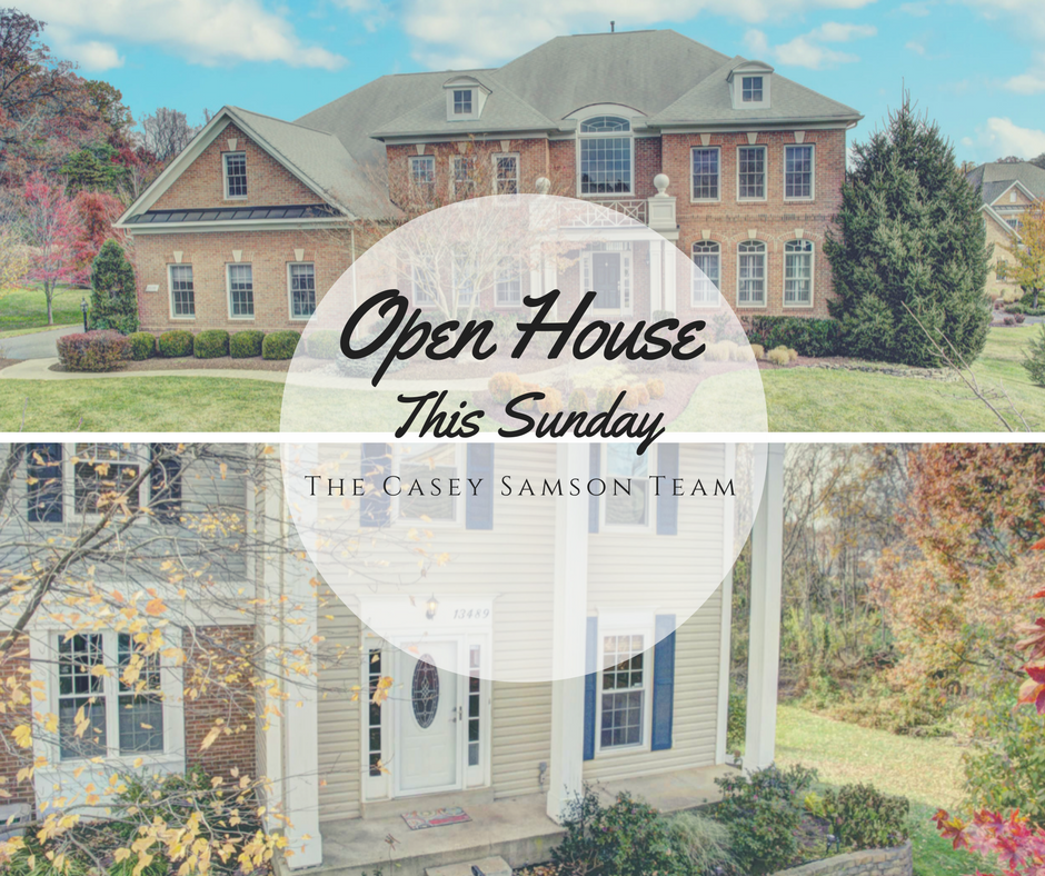 Open Houses This Sunday November 20th