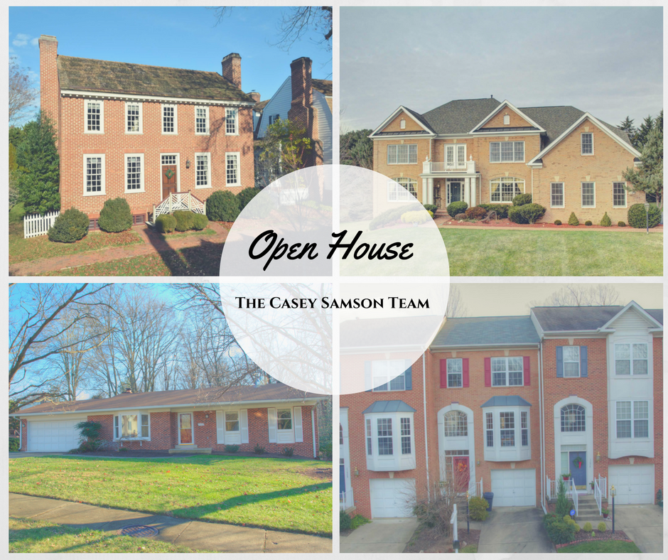 Open Houses this Sunday December 18th