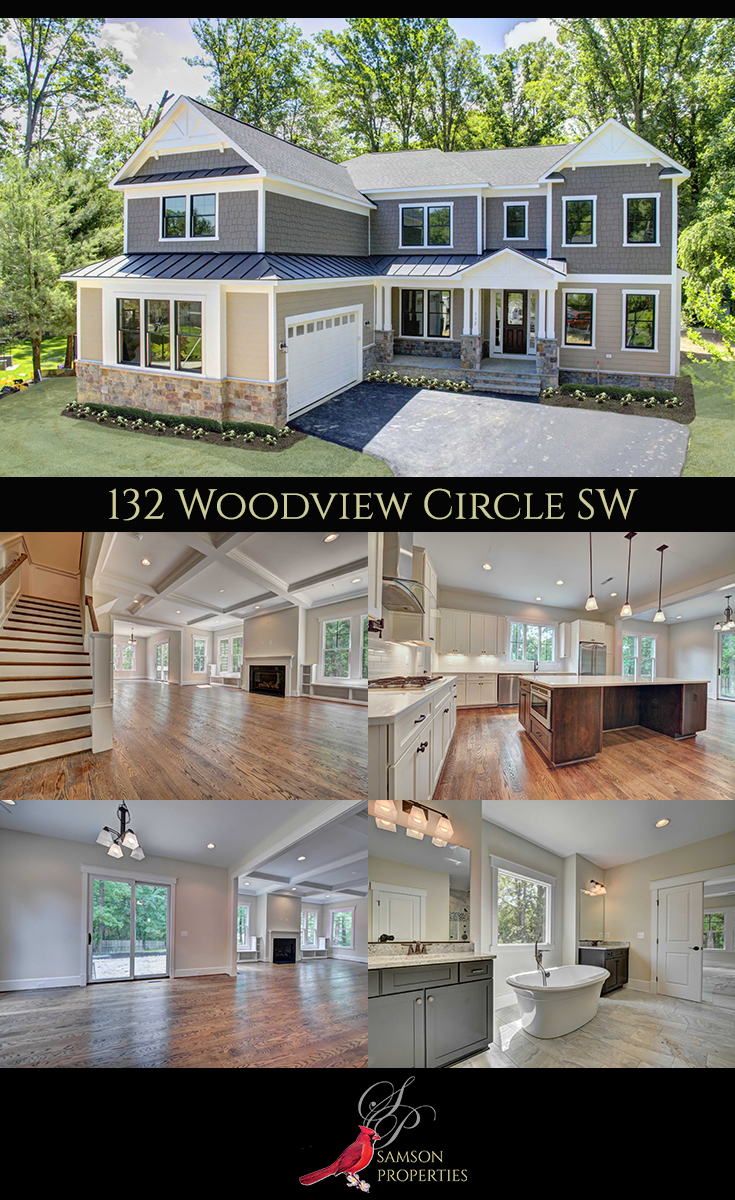 132 Woodview Circle SW, Vienna, Virginia 22180 | Listed for  $1,550,000