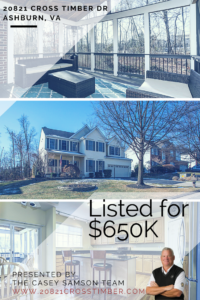 Popular “Overton” model in the sought after Ashburn Farm neighborhood