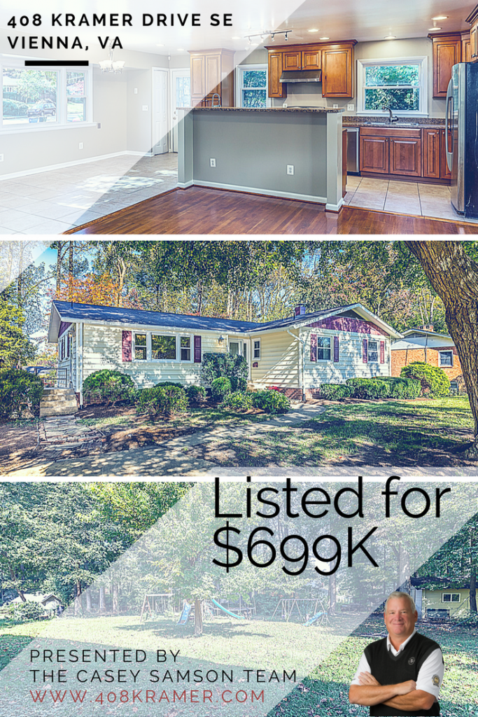 408 Kramer Drive SE, Vienna, Virginia