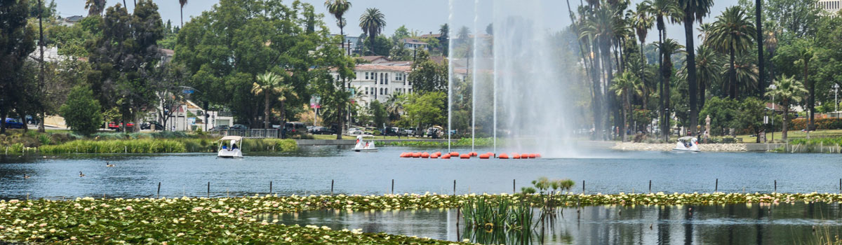 aerial view of Los Angeles