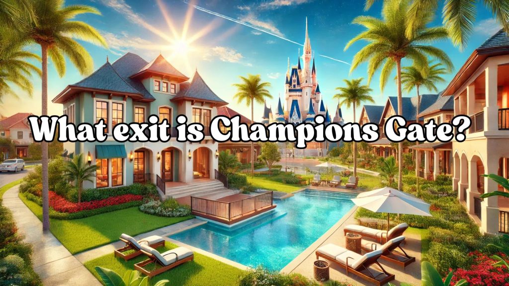 what exit is champions gate