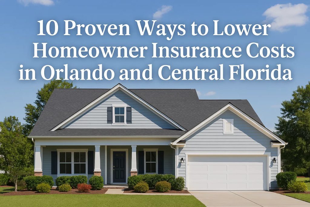10 Proven Ways to Lower Your Homeowner Insurance Costs in Orlando and Central Florida