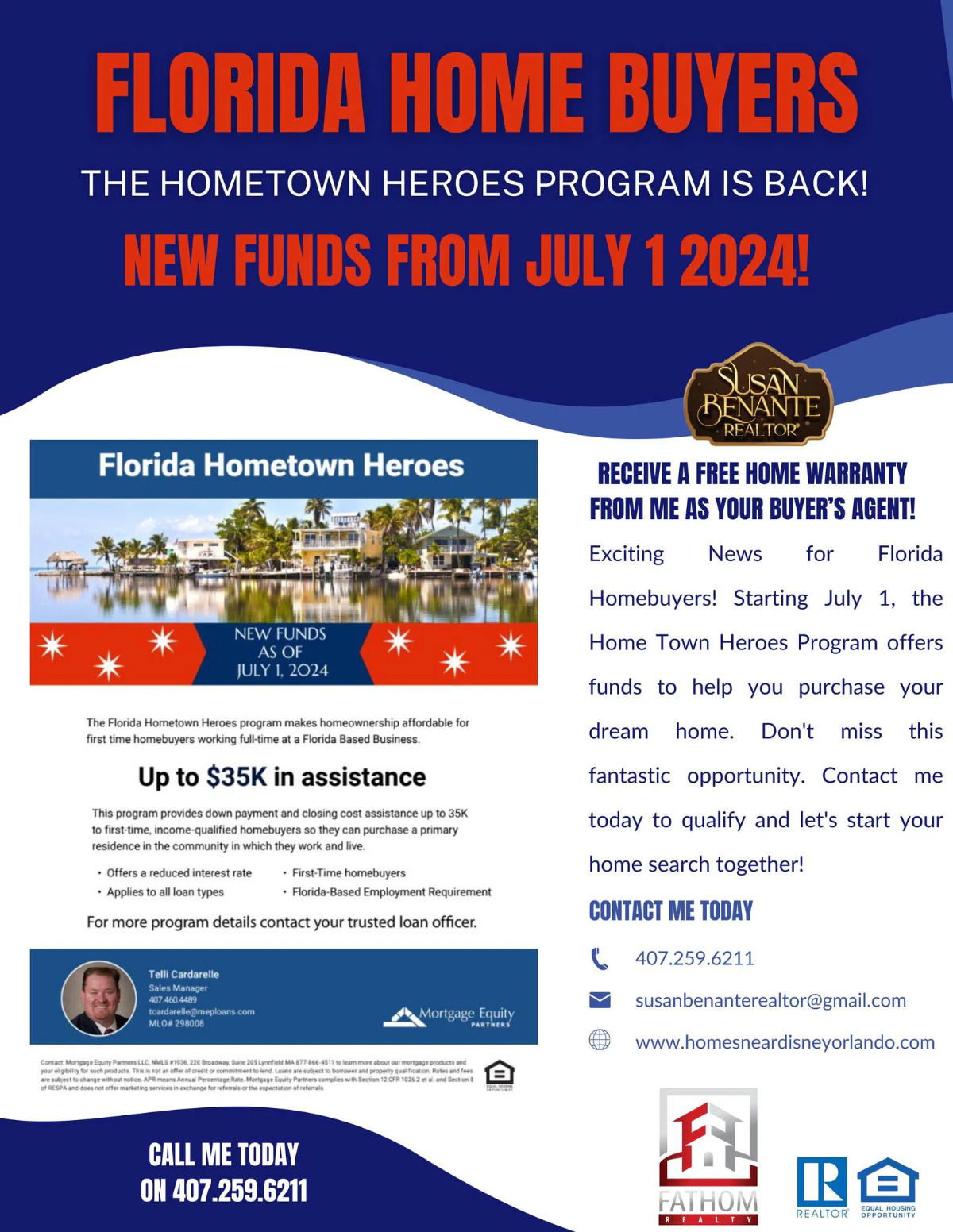 Florida hometown heroes program 2024
