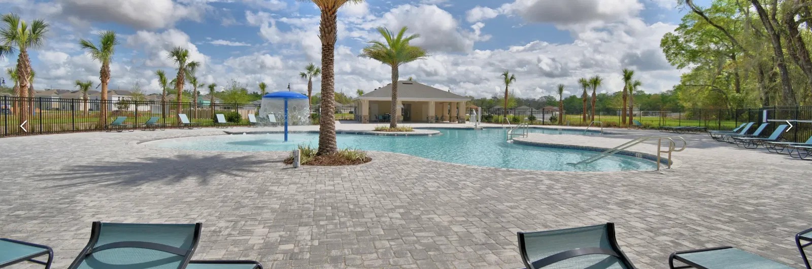 Horse creek poolside