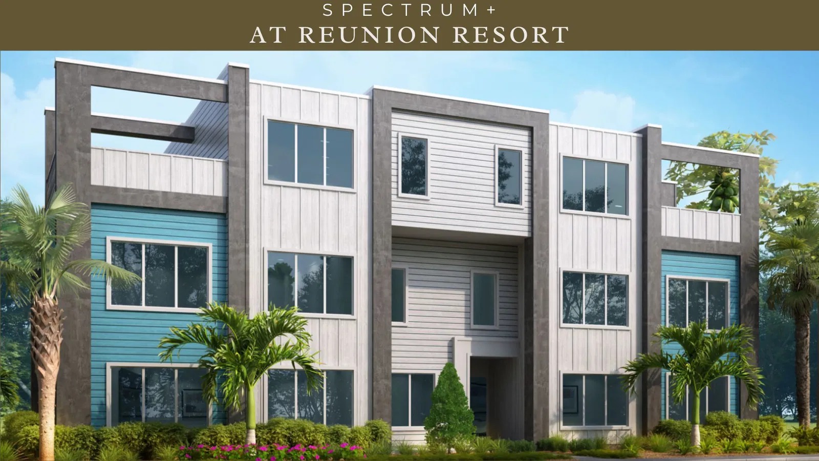 Spectrum+ at Reunion Resort Vacation townhomes for sale