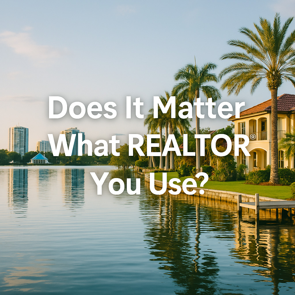 does it matter what realtor you use