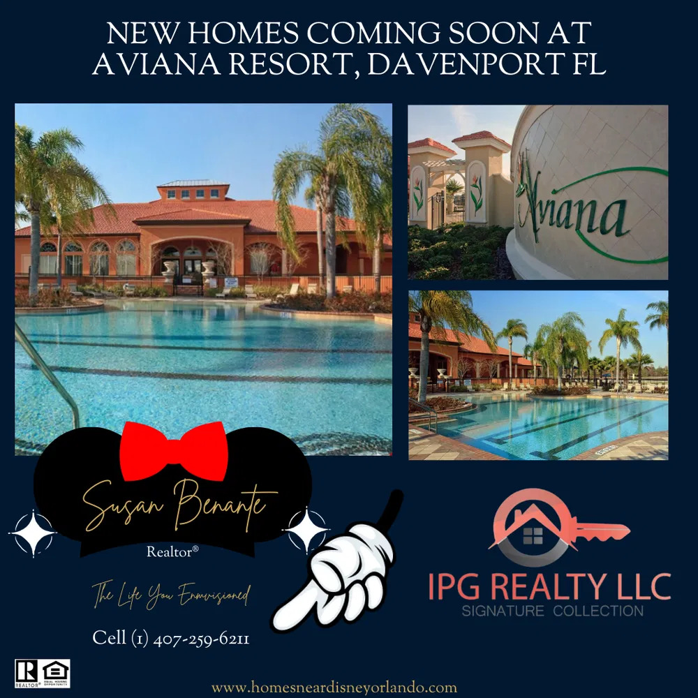 Aviana Resort in Davenport FL, new homes for sale coming soon