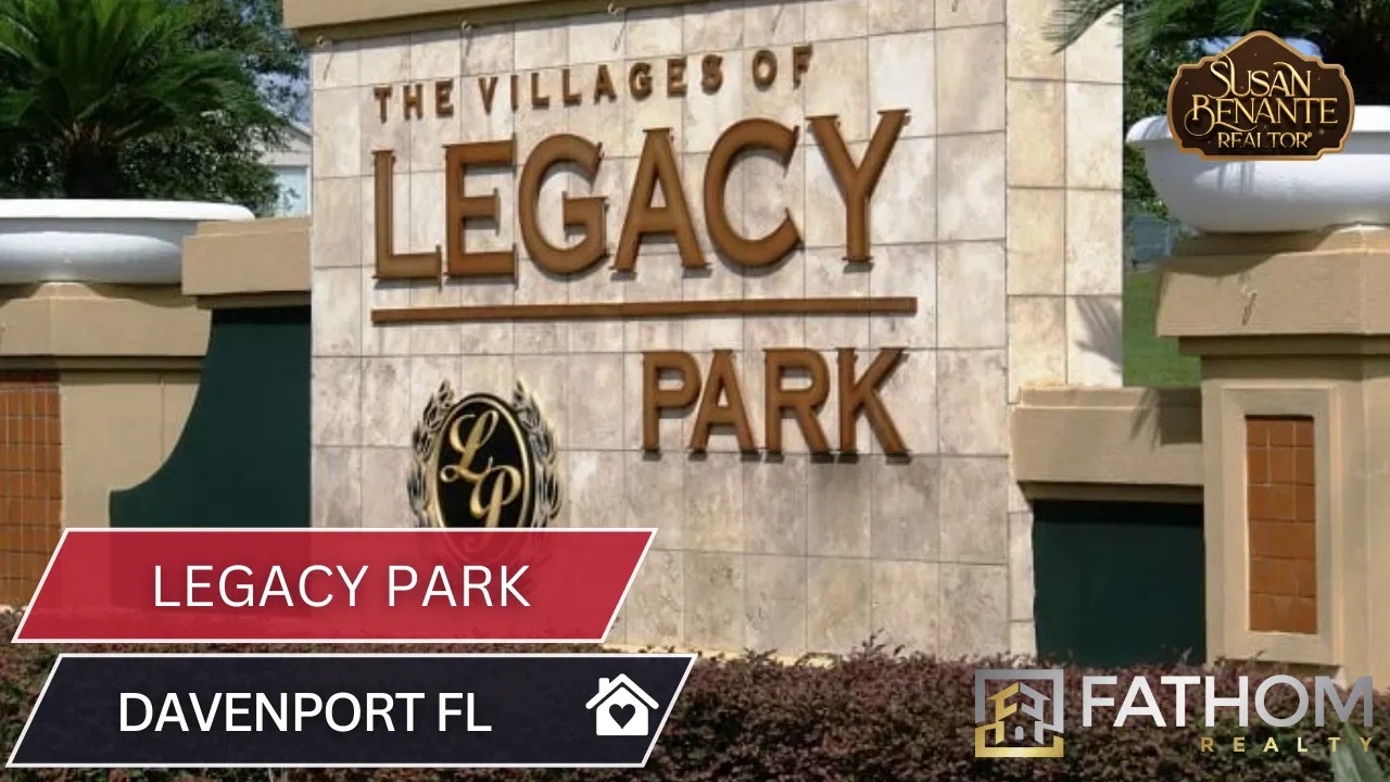 Legacy Park Davenport FL vacation pool homes for sale near Disney