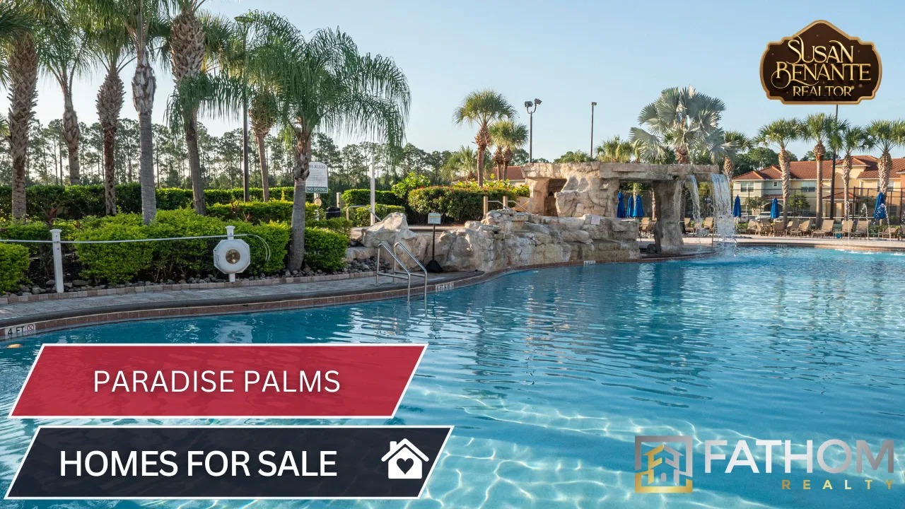 Paradise Palms Resort in Kissimmee FL homes for sale