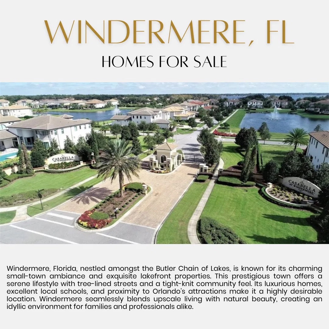 Homes for sale in Windermere, FL