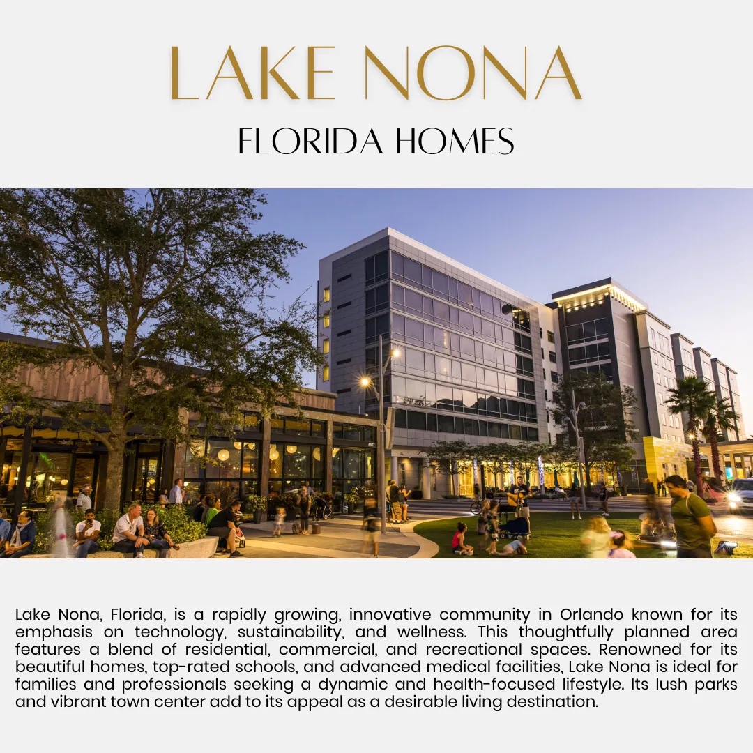 Lake Nona FL Real Estate, Lake Nona Homes For Sale