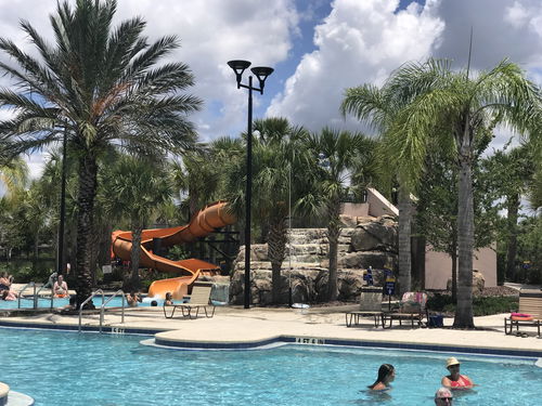 Solterra Resort swimming pool and water slide