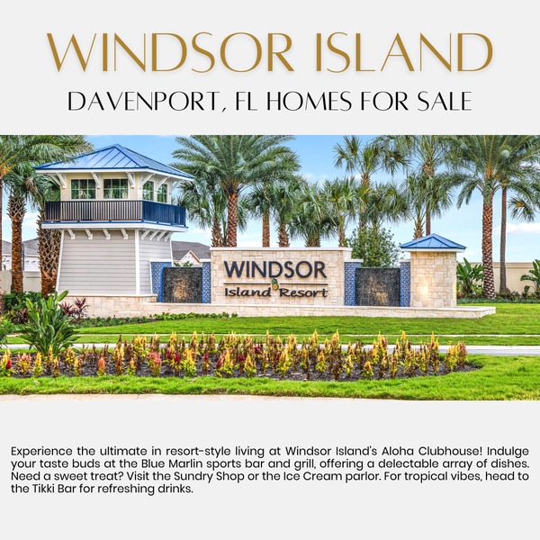 Windsor Island Resort vacation homes for sale in Davenport FL