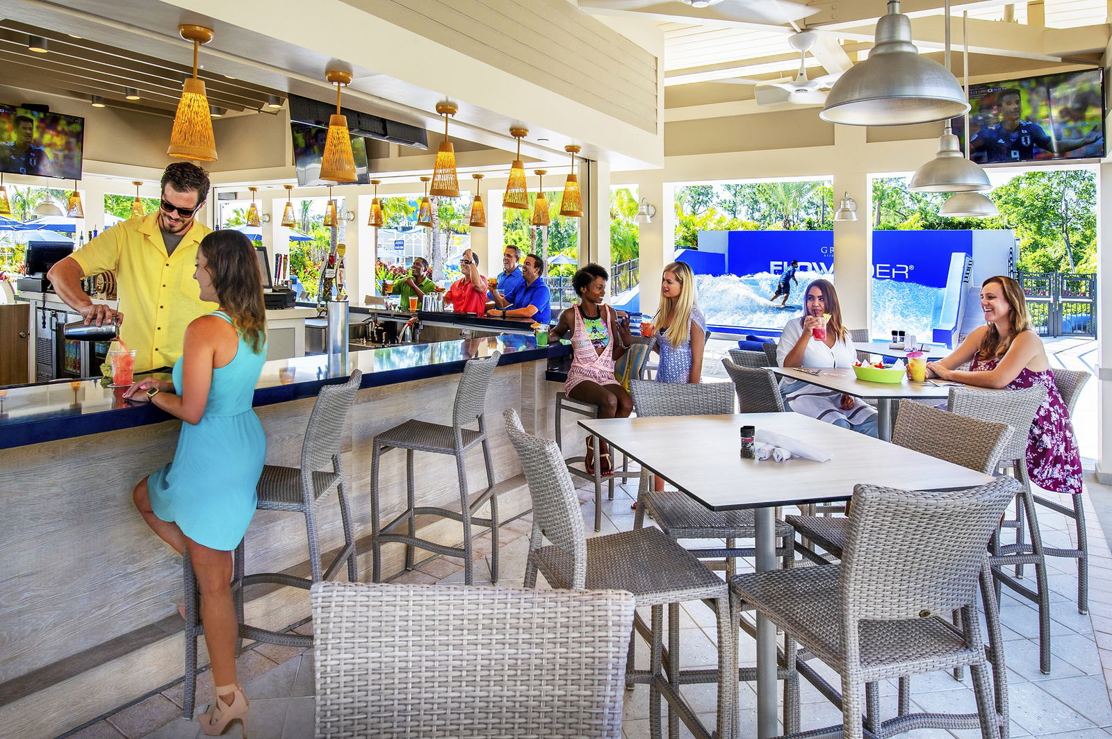 The Grove Resort bar and grill