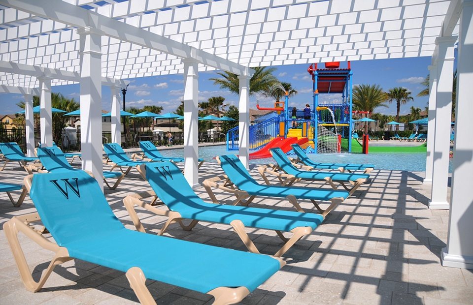 Windsor at Westside Resort Pool and Cabana area