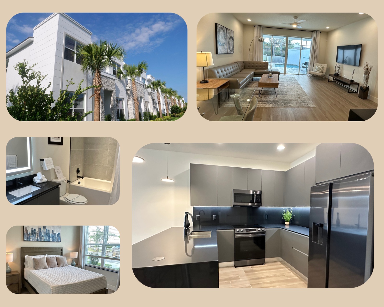 Short term vacation rental townhomes for sale in Orlando FL close to Disney