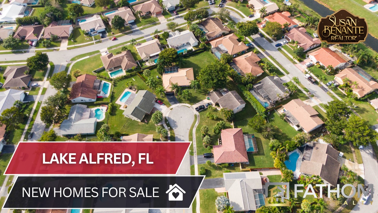 Lake Alfred FL new construction homes for sale