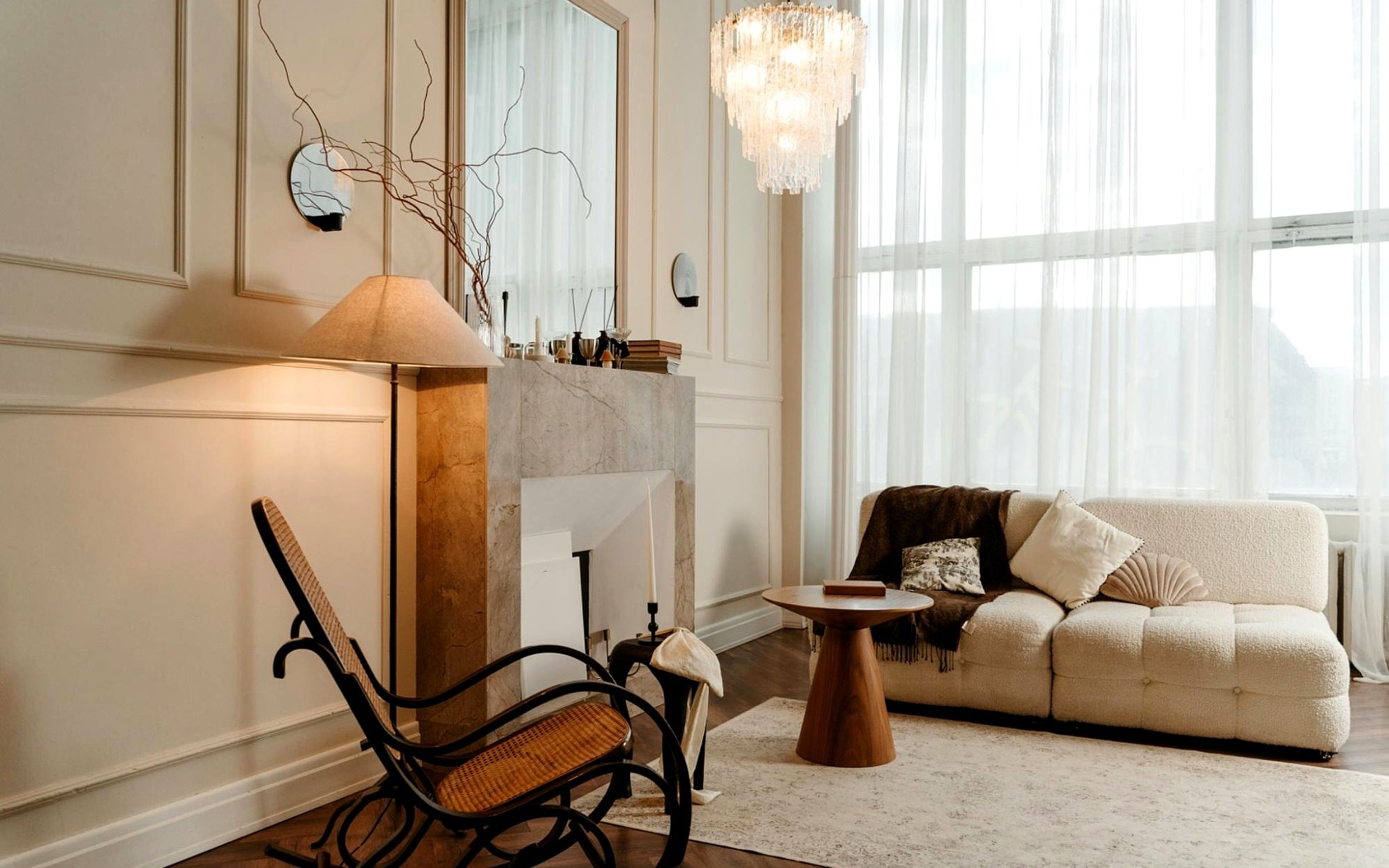 Sunset over parks and sports fields in Westminster, Colorado