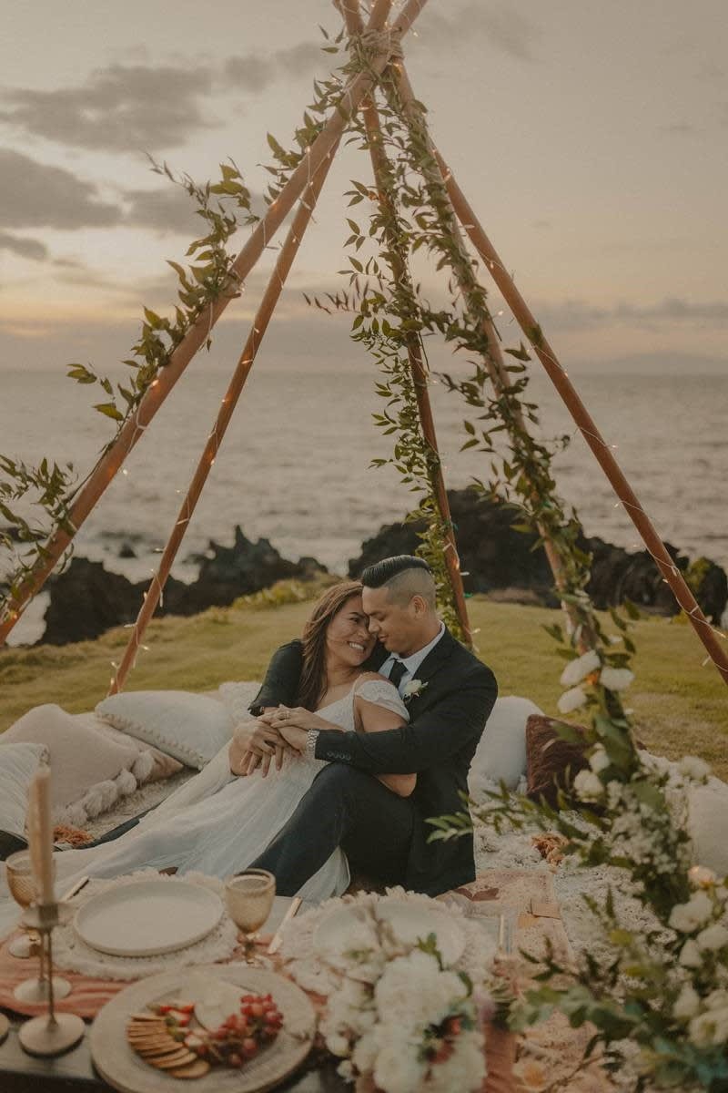 Wife and Husband wedding