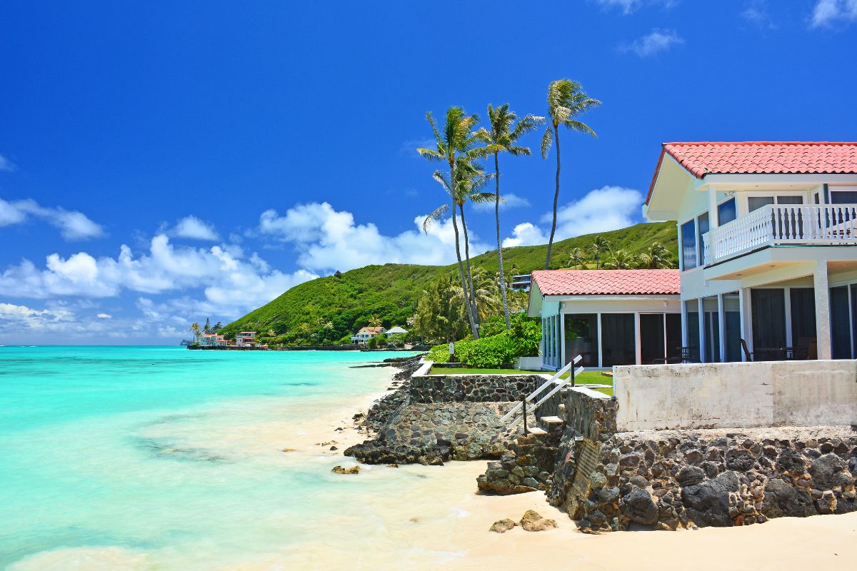 oceanfront home in Makena