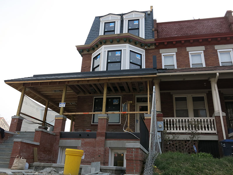 Front of the house