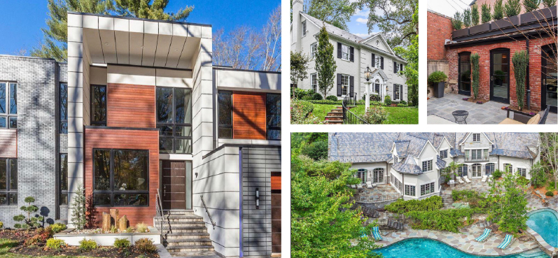 Exterior of Houses Collage
