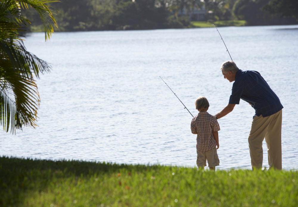 Father Son fishing