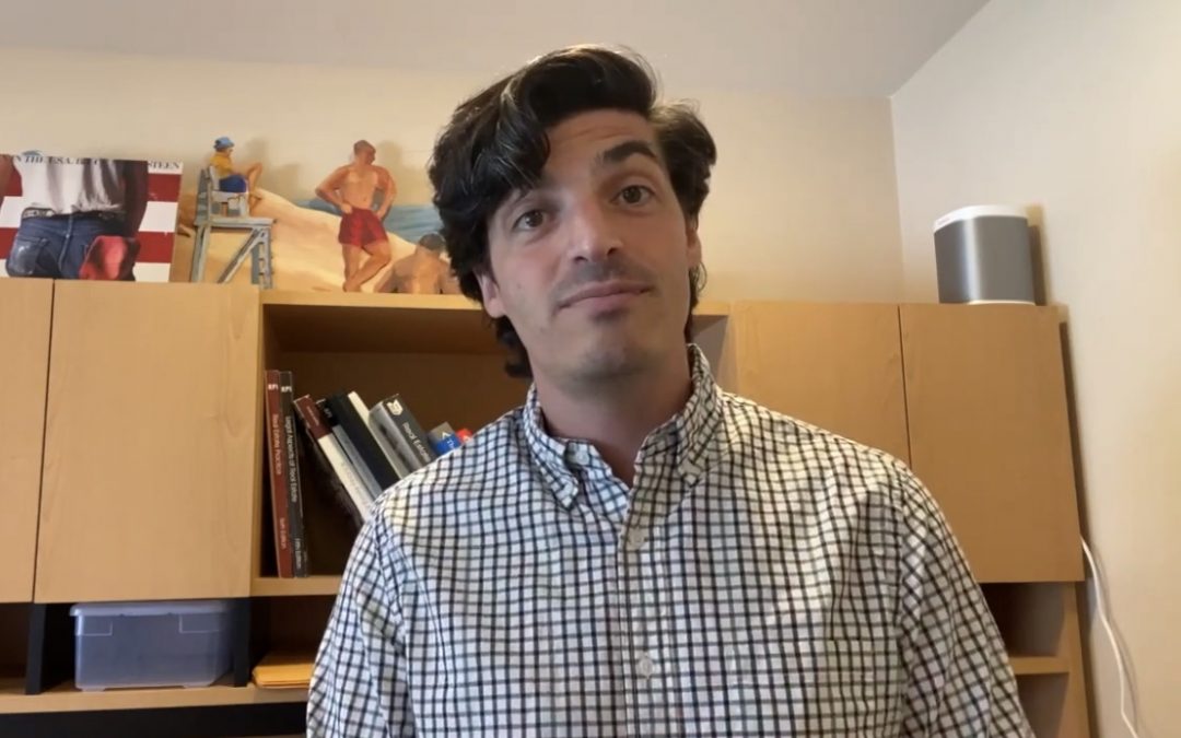 Man Wearing Checkered Shirt