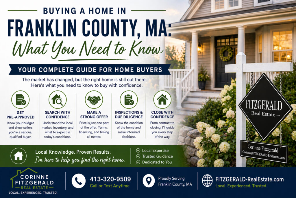 Buying a Home in all towns in Franklin County MA: What You Need to Know