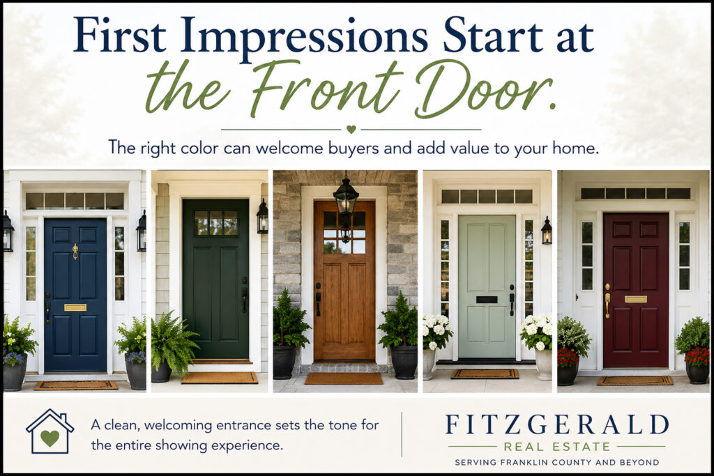 Front Door Colors That Make Buyers Stop and Look