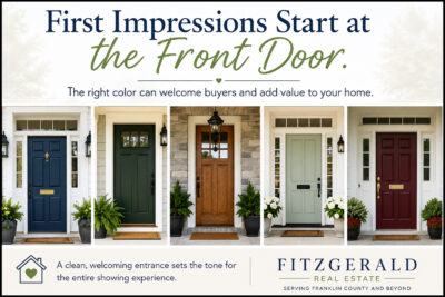front door colors that make a difference to buyers in Franklin county ma
