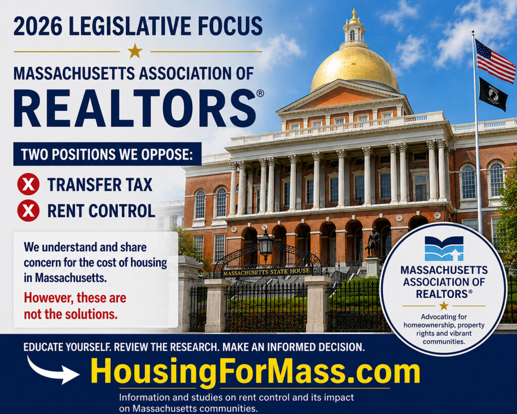 Massachusetts REALTORS® 2026 Legislative Priorities: Understanding the Issues We Oppose