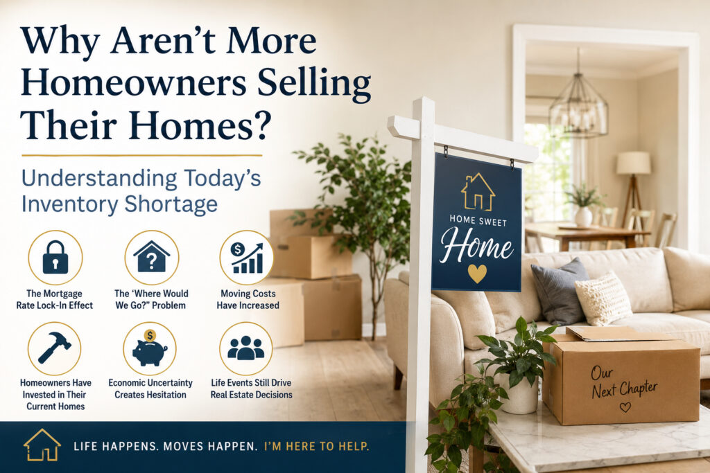 why are homeowners not selling? What is holding them back?