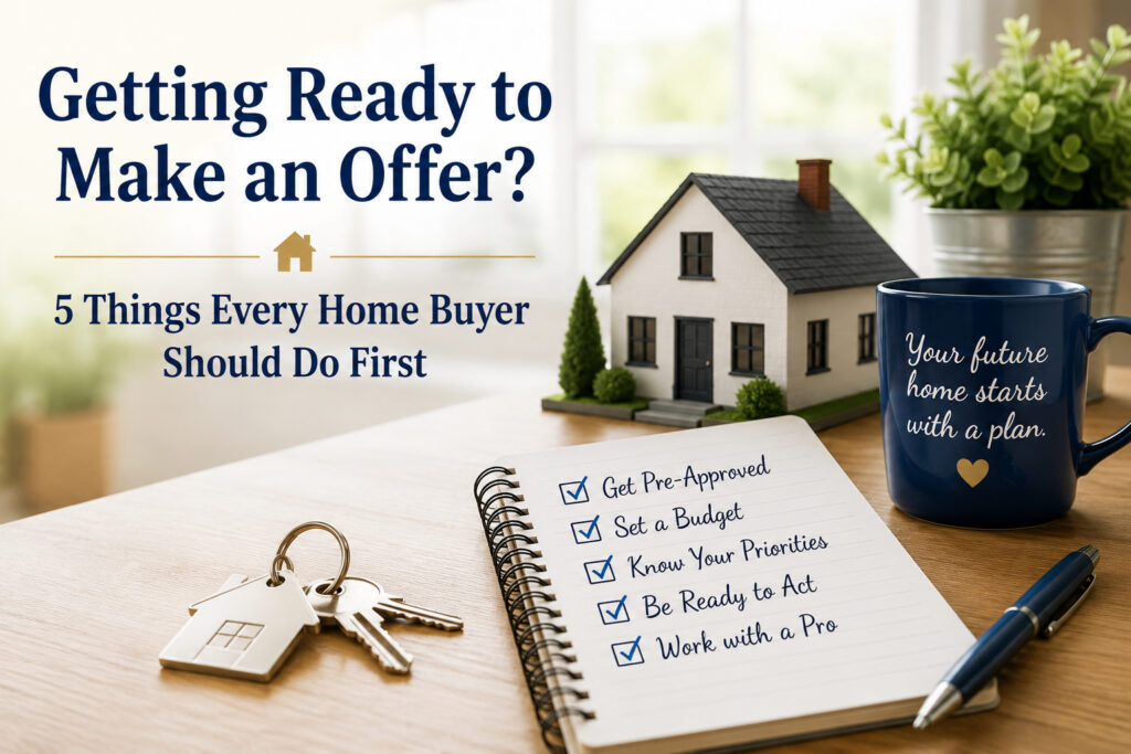 5 things a buyer should do before making an offer on a home