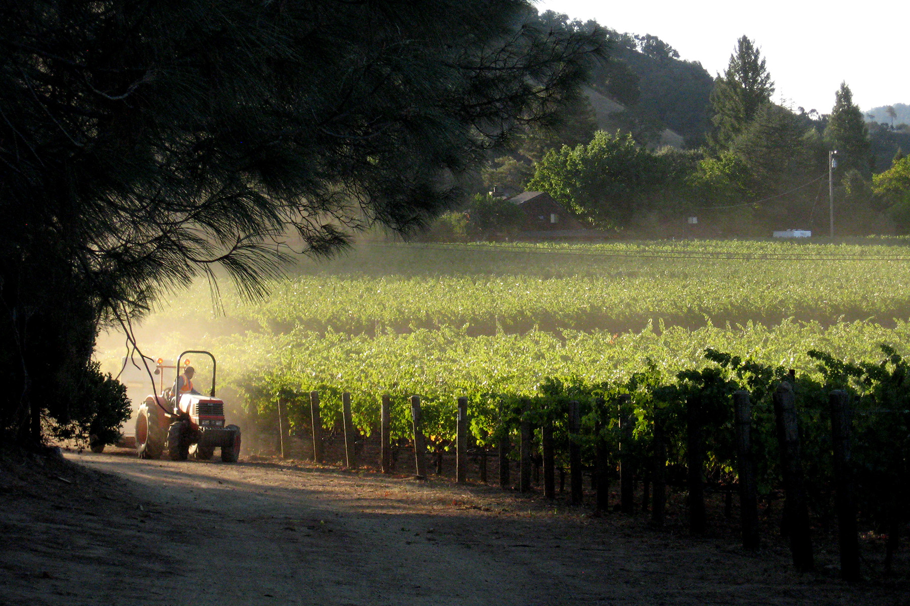 02 - Tractor on Avenue