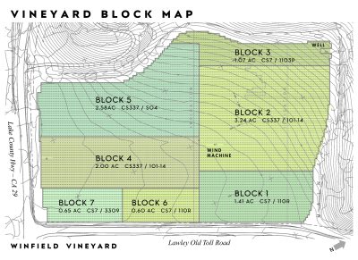 P9 - Vineyard Block Map