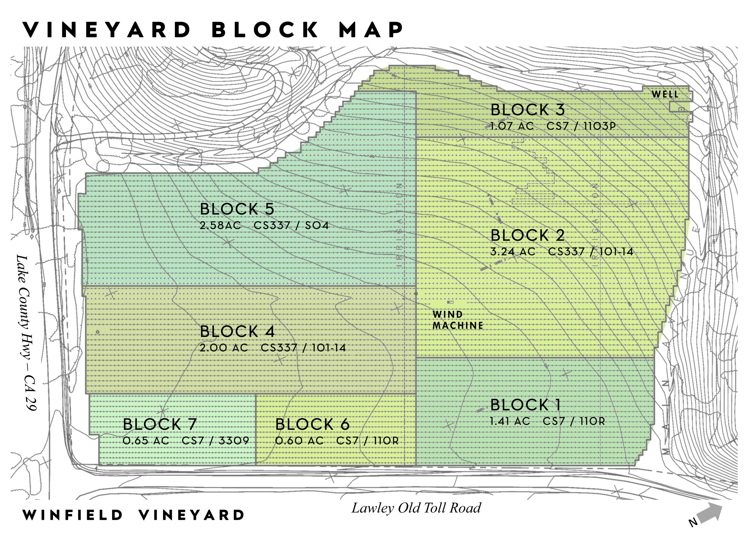 P9 - Vineyard Block Map