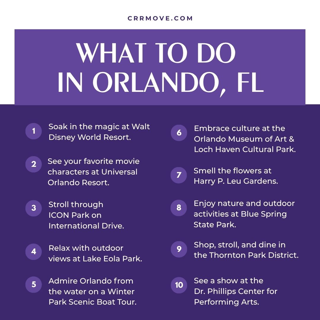What to Do in Orlando, FL