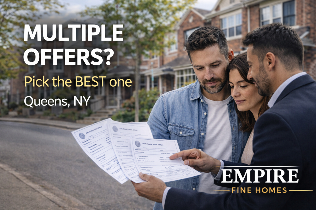 Multiple Offers in Queens, NY: How to Choose the Best Offer (Not Just the Highest) Getting multiple offers